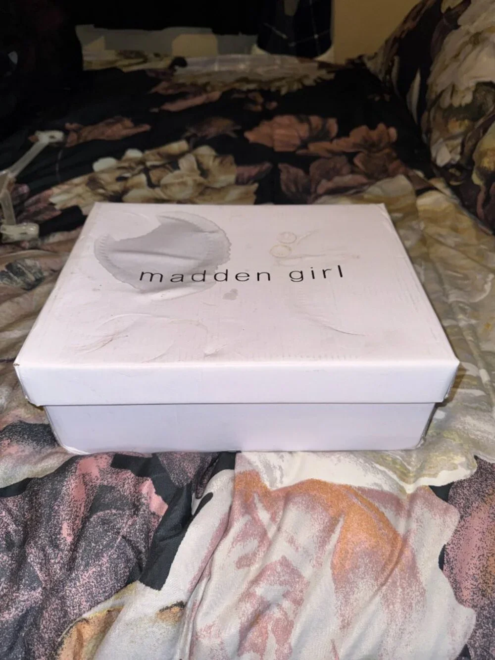Madden Girl Krush Lavender Patent Platform Wedge Sandals - Size 7